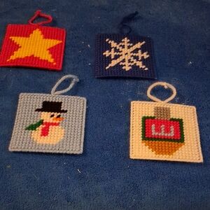 ❤️Handmade Holiday Ornament Set